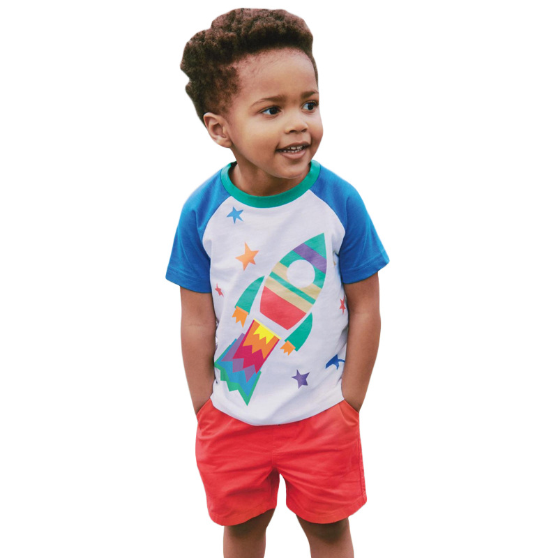 Buy Printed Regular Round Neck Short 